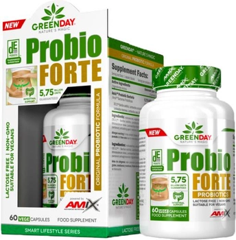 Пробіотики Amix Greenday Probio Forte 60 к (8594060004983)