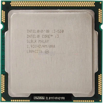 Процесор, Intel Core i3-530, 2 ядра 4 потоки, 2.93 GHz