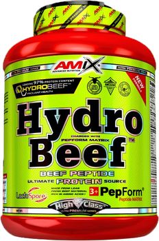 Białko Amix Hydro Beef 1000 g Czekoladowo-Karmelowy z orzechem (8594159538443)