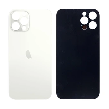 Задня кришка для iPhone 12 Pro Max, великий виріз під камеру, White