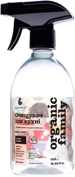 Натуральний універсальний очищувач Purenn Organic family Best chef для кухні з Горобиною 500 мл (4751024880067)