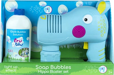 Bańki mydlane Fru Blu Blaster Hippo + Płyn 400 ml (5904754601610)