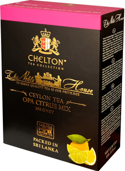 Чай чорний Chelton Noble House Black Opa Citrus Mix 100 г (4792055027632)