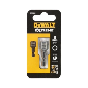 Головка магнітна DeWALT магнітна EXTREME Impact 1/4 х8 мм, шестигранна (DT7462)
