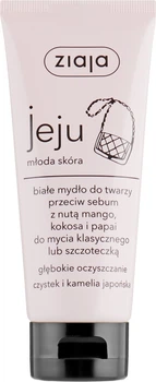 Белое мыло для лица с манго, кокосом и папайей - Ziaja Jeju (768153-8311)