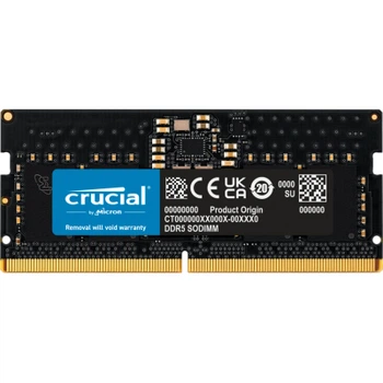 Micron DDR5メモリ 16GB (8GB×2枚) PC5-5600B Оперативная память для ноутбука Micron DDR5 16GB 5600MHz SO-DIMM