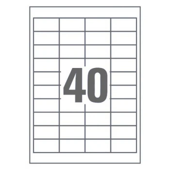 Этикетка самоклеящаяся UKRMARK 50х26 (40 на листі) с/кл (100листів) (900628)