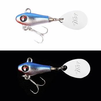 Тейл-спіннер Tict Spinbowy 4.0g 01 UV sardine blue,54159860