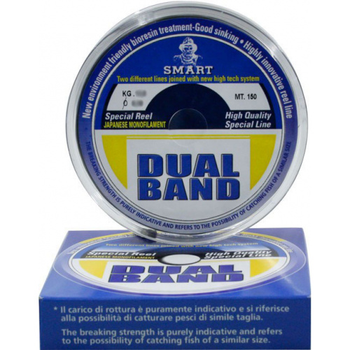 Волосінь Smart Dual Band 150m 0.16mm 3.6kg,1300.30.00