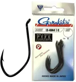 Крючок GAMAKATSU LS-4644/0 PTFE №8/0, 3шт,25829