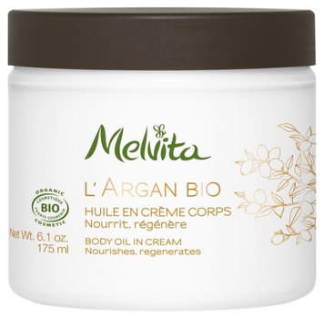 Krem do ciała Melvita L'Argan Bio Body Oil In Cream 175 ml (3284410031138)