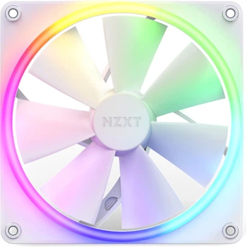 Кулер NZXT F140RGB - 140 мм RGB Fans - Single White (RF-R14SF-W1)
