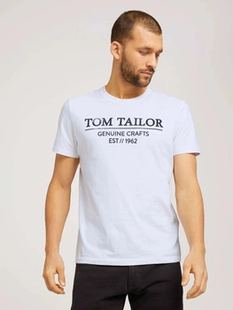 Футболка Tom Tailor XXXL Білий 1021229-20000
