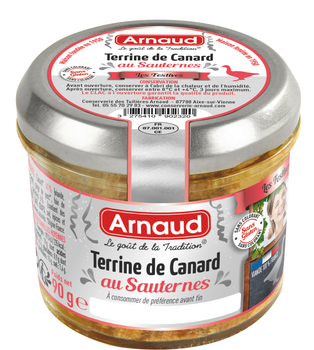 Терин Утиный Arnaud с Сотерном 90 г (3275410902320)