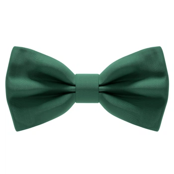Бабочка Bow Tie House атласная нефритового цвета 09563
