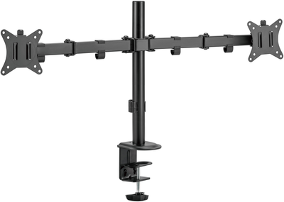 Настільне кріплення для двох моніторів OfficePro MA102 17-32" Black
