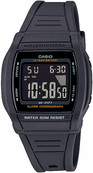 Мужские часы CASIO W-201-1BVEG