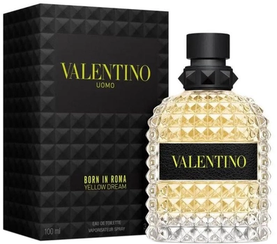 Туалетна вода для чоловіків Valentino Born In Roma Uomo Yellow Dream 100 мл (3614273261425)
