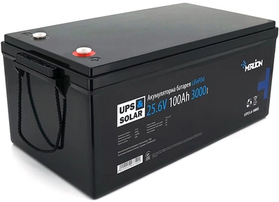 Акумуляторна батарея Merlion LiFePO4 25.6V 100AH (YT03720)