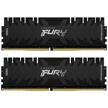 Модуль пам'яті для комп'ютера DDR4 16GB (2x8GB) 4600 МГц FURY Renegade Black Kingston Fury (ex.HyperX) (KF446C19RBK2/16)