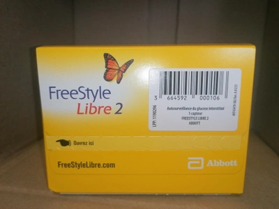 Сенсор Фристайл либре 2 второго поколения - Sensor Freestyle Libre 2