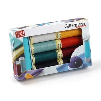 Набор швейных ниток Gutermann Sew All + игольница Prym 734572