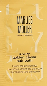 Шампунь с экстрактом черной икры - Marlies Moller Luxury Golden Caviar Hair Bath (пробник) 7ml (7ml) (933855-1188335-2)