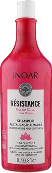 Безсульфатный шампунь от выпадения волос "Лотос" - Inoar Resistance Lotus Flower Shampoo 1000ml (1000ml) (946344-1203970-2)
