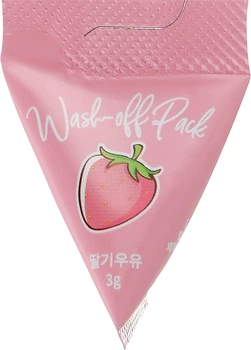 Глубоко очищающая клубничная маска для лица - Med B Cosmetic Strawberry Milk Wash Off Pack 3g (3g) (965178-1226648-2)