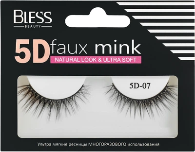 Вії накладні багаторазового використання - Bless Beauty 5D 5D-06 (2шт) (975080-1248376-2)