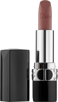 Помада для губ со сменным блоком - Dior Rouge Refillable Lipstick 400 - Nude Style - Velvet (3.5g) (977318-1257347-2)