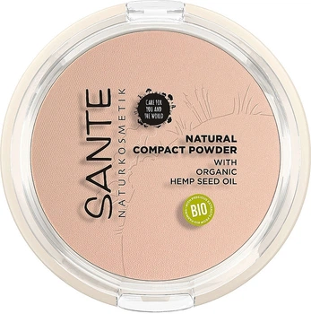 Пудра для лица - Sante Natural Compact Powder 01 - Cool Ivory (9g) (976332-1252824-2)