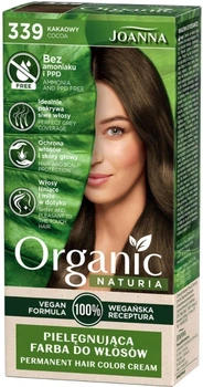Крем-краска для волос - Joanna Naturia Organic Permanent Hair Color Cream (40g) 339 - Cocoa (100g) (956659-1216761-2)
