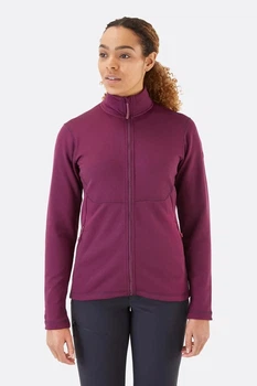 Женская флисовая кофта Rab Geon Jacket Womens 10 Бордовий