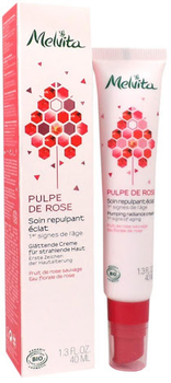 Крем Melvita Pulpe de Rose Plumping Radiance Cream проти перших ознак старіння 40 мл (3284410040185)
