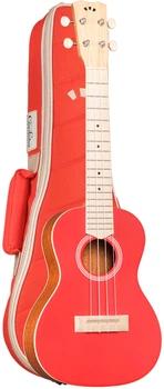 Укулеле концертное с чехлом CORDOBA 15CM Matiz Chili Red