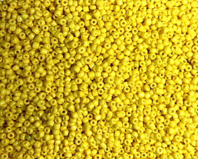 Бисер FROM FACTORY NAN 100 грамм (МЕЛКИЙ) Ярко-желтый 48