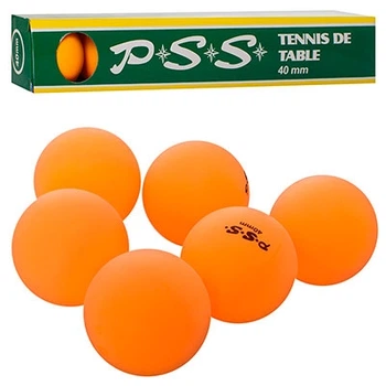 Шарики тенисные MS 2202 6шт, 40мм, кор, 24-4-4см