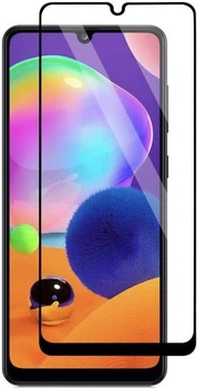 Защитное стекло 5D на весь экран для Samsung A315 (A31) Black
