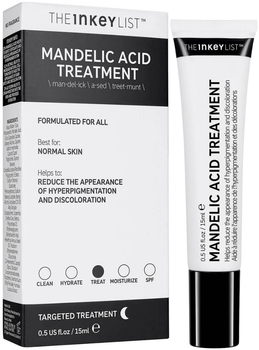 Крем для проблемної шкіри з мигдалевою кислотою The Inkey List Mandelic Acid Treatment 15 мл