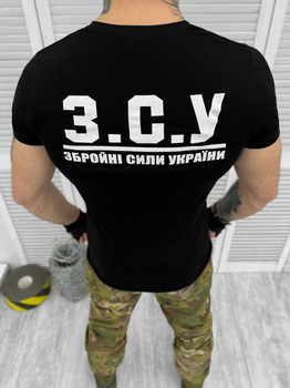 Тактическая футболка из материала инновационного ВСУ Black XL