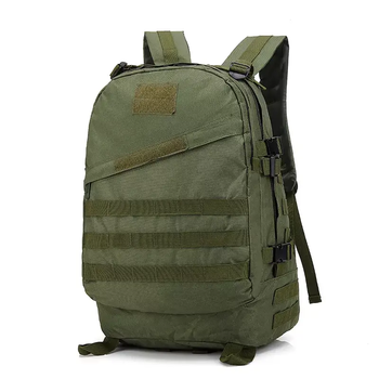 Рюкзак 43 л + система Molle + ткань Oxford Зеленый (Kali)