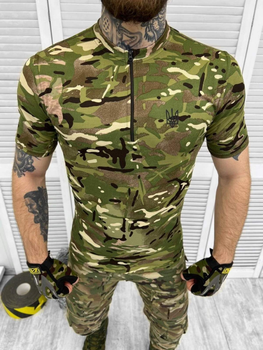 Тактична футболка військового стилю Elite Multicam XXL