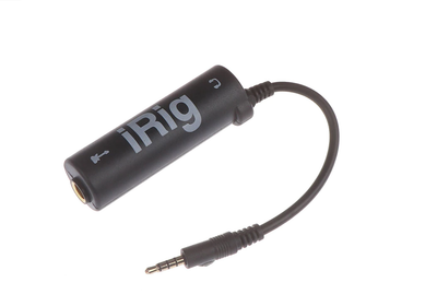 Гитарный аудиоинтерфейс iRig для подключения к Android/Ios черный (1011-242-00)