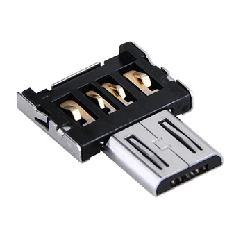 OTG переходник адаптер USB мама - MicroUSB папа для Android Без бренда