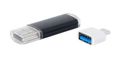 флешка Pendrive 16 gb + перехідник type c