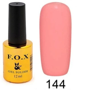 Гель-лак F.O.X Gel Polish Gold Pigment 144 кораллово-розовый 12 мл