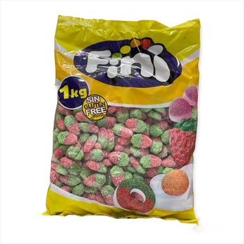 Фруктовый жевательный мармелад Fini Кислая мини клубника 1 кг