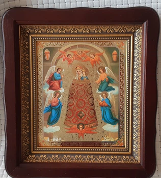 Икона Божией Матери "Прибавление ума" для дома 23*26cm