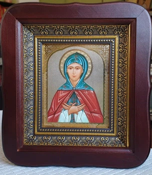 Икона именная Аполлинария 20х18см